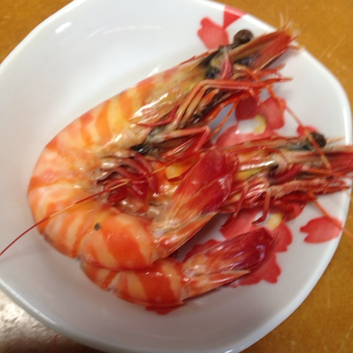 お正月 有頭海老の含め煮 レシピ 作り方 By Xmickyx 楽天レシピ